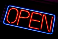 New Business in Foxborough 02035 Open Sign