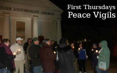 Peace Canfdle at Foxborough Universalist Church UUA (UUFoxborough)