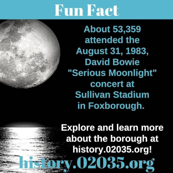 David Bowie Serious Moonlight Foxborough August 31, 1983, 02035