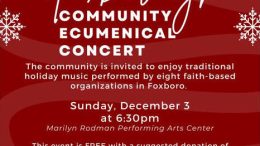 Foxborough Community Ecumenical Concert - from Bethany Church, UCC